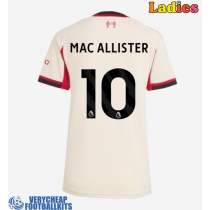 Liverpool Alexis Mac Allister #10 Replica Away Shirt Ladies 2025-26 Short Sleeve